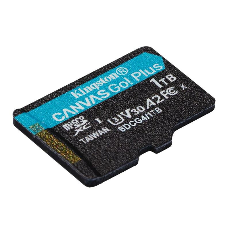 Карта памяти MicroSDXC 1TB UHS-I/U3 Class 10 Kingston Canvas Go! Plus R200/W160MB/s (SDCG4/1TBSP)