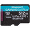 Фото - Карта пам`яті MicroSDXC  512GB UHS-I/U3 Class 10 Kingston Canvas Go! Plus R200/W160MB/s (SDCG4/512GBSP) | click.ua