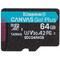 Фото - Карта пам`яті MicroSDXC  64GB UHS-I/U3 Class 10 Kingston Canvas Go! Plus R200/W200MB/s (SDCG4/64GBSP) | click.ua