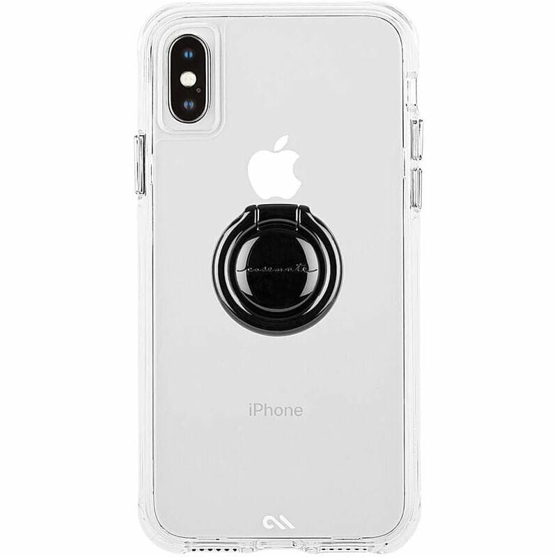 Чeхол-накладка Case-Mate Tough with Ring для Apple iPhone X / iPhone XS Clear (CM038055)