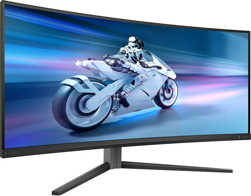 Монiтор Philips 34" Evnia 34M2C6500/00 OLED Curved Black/Grey 175Hz