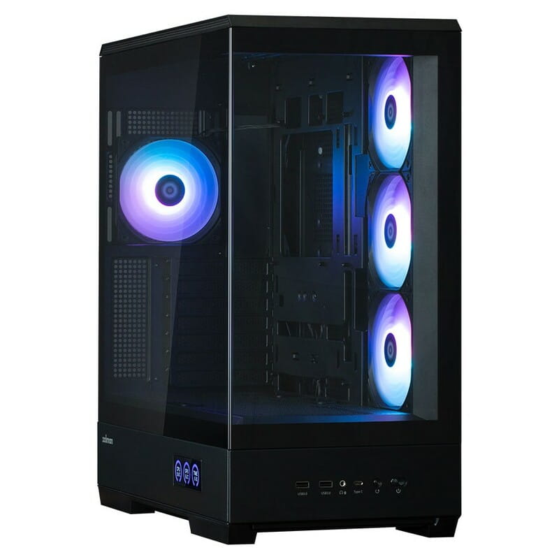 Корпус Zalman P50 DS Black (P50DSBLACK) без БЖ