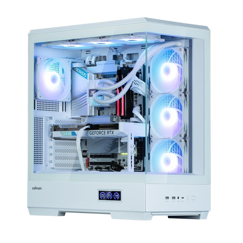 Корпус Zalman P50 DS White без БП