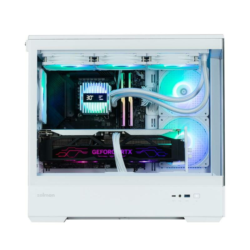 Корпус Zalman P30 White V2 (P30WHITEV2) без БП
