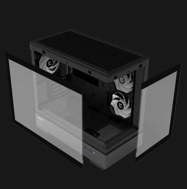 Корпус Zalman P30 Black V2 без БЖ
