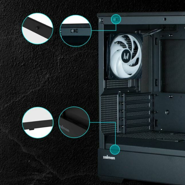 Корпус Zalman P30 Black V2 без БЖ