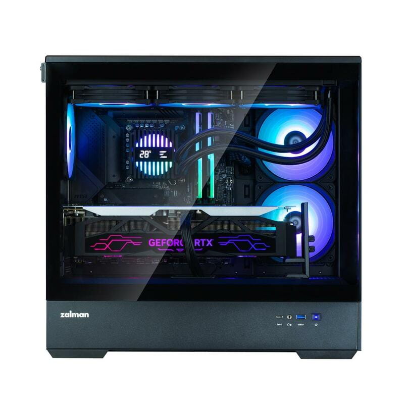 Корпус Zalman P30 Black V2 (P30BLACKV2) без БП