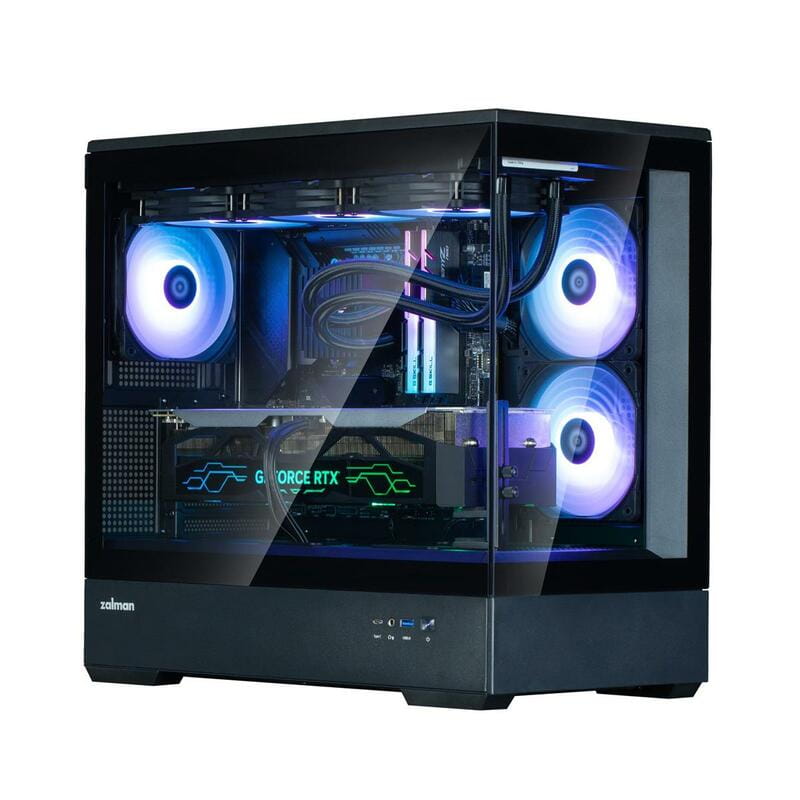 Корпус Zalman P30 Black V2 (P30BLACKV2) без БП