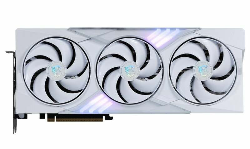 Видеокарта GF RTX 5080 16GB GDDR7 Gaming Trio OC White MSI (GeForce RTX 5080 16G GAMING TRIO OC WHITE)