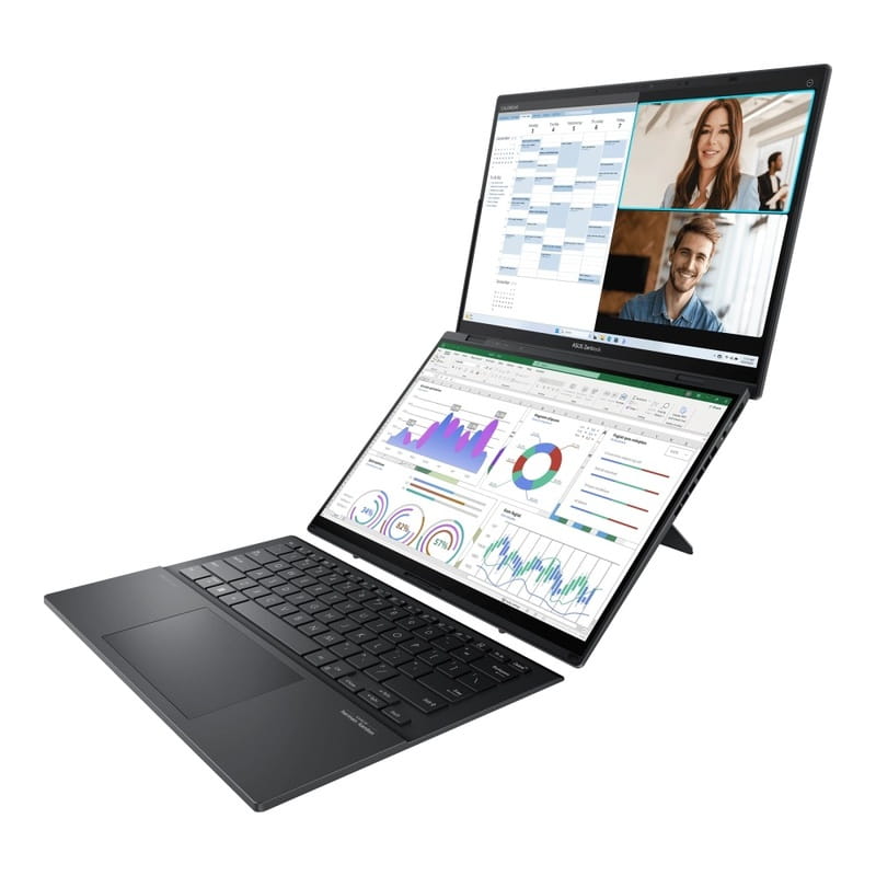 Ноутбук Asus Zenbook Duo UX8406CA-QL214X (90NB14X1-M00BR0) Inkwell Gray