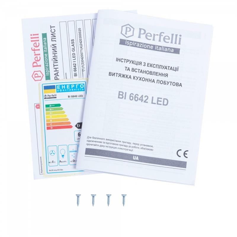 Вытяжка Perfelli BI 6642 I LED