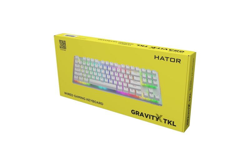 Клавіатура Hator Gravity X TKL Orange White (HTK551US)