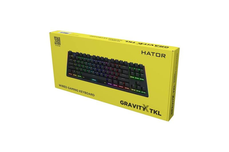 Клавіатура Hator Gravity X TKL Orange Black (HTK550US)