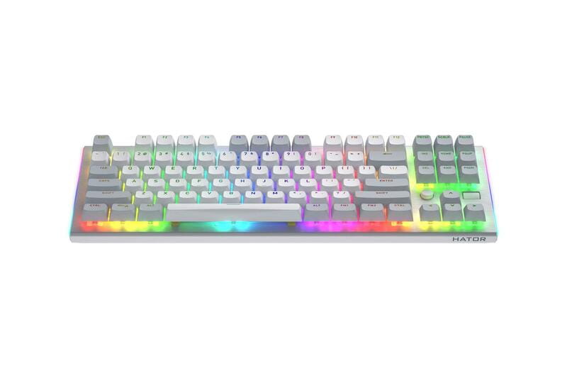 Клавіатура Hator Gravity TKL Orange White (HTK561US)