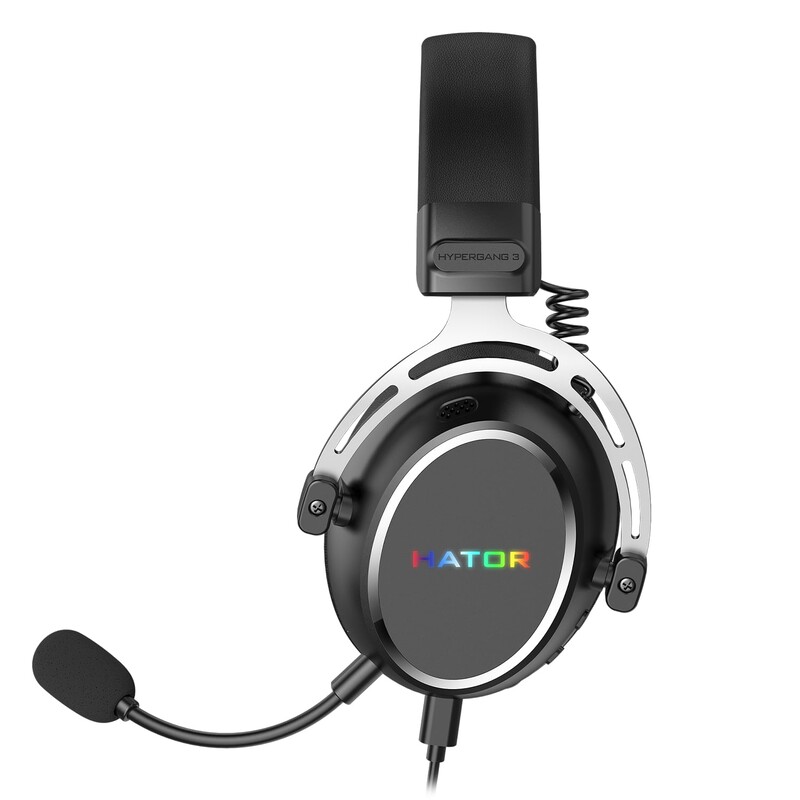 Гарнiтура Hator Hypergang 3 Hi-Res Black (ESH50)