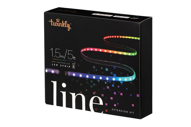 Світлодіодна стрічка Twinkly TWL100STW-BEU Smart LED Gen II 1.5 м, Black (TWL100ADP-B)