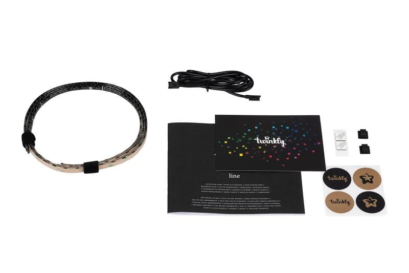 Світлодіодна стрічка Twinkly TWL100STW-BEU Smart LED Gen II 1.5 м, Black (TWL100ADP-B)