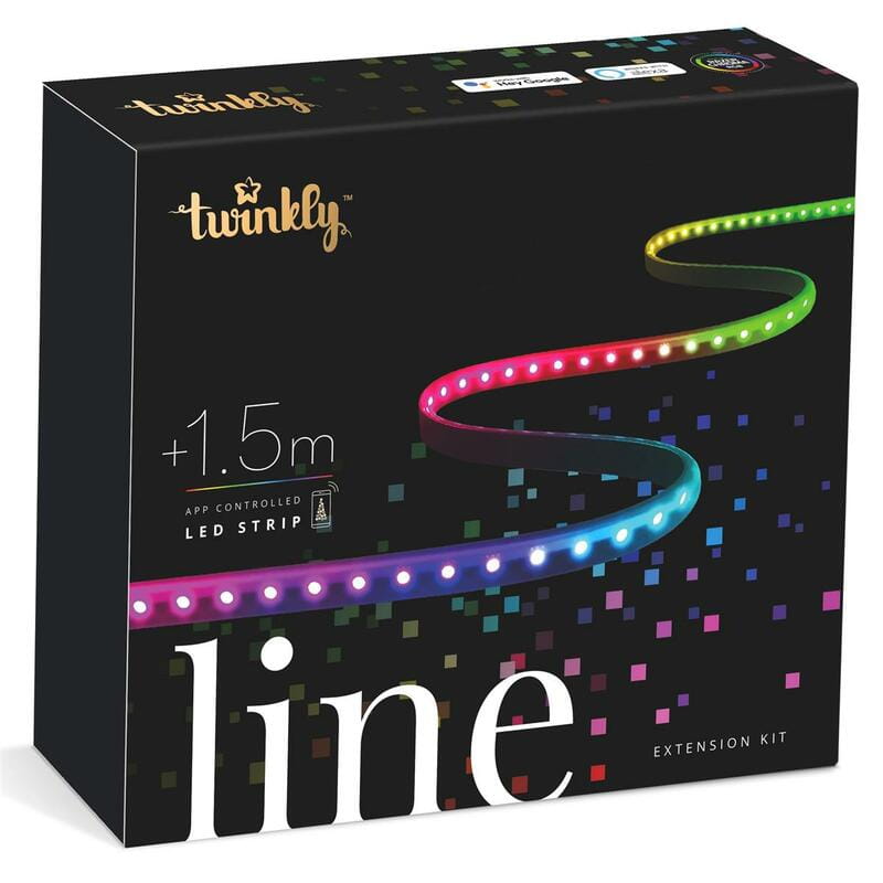 Світлодіодна стрічка Twinkly TWL100STW-BEU Smart LED Gen II 1.5 м, Black (TWL100ADP-B)