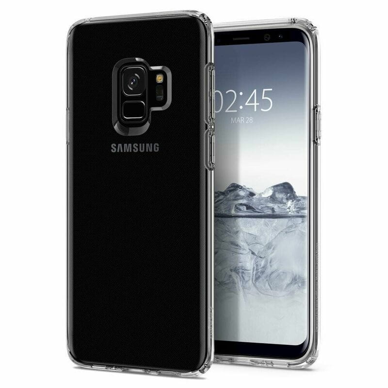 Чехол-накладка Spigen Liquid Crystal для Samsung Galaxy S9 SM-G960 Crystal Clear (592CS22826)