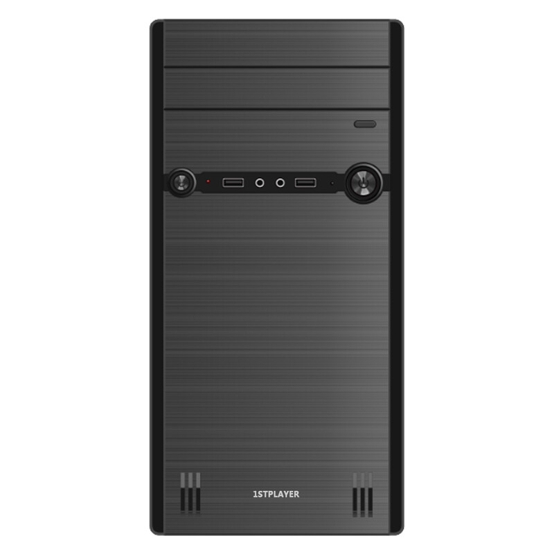Корпус 1stPlayer M5-450PLS Black 450W (5.25" N/A)