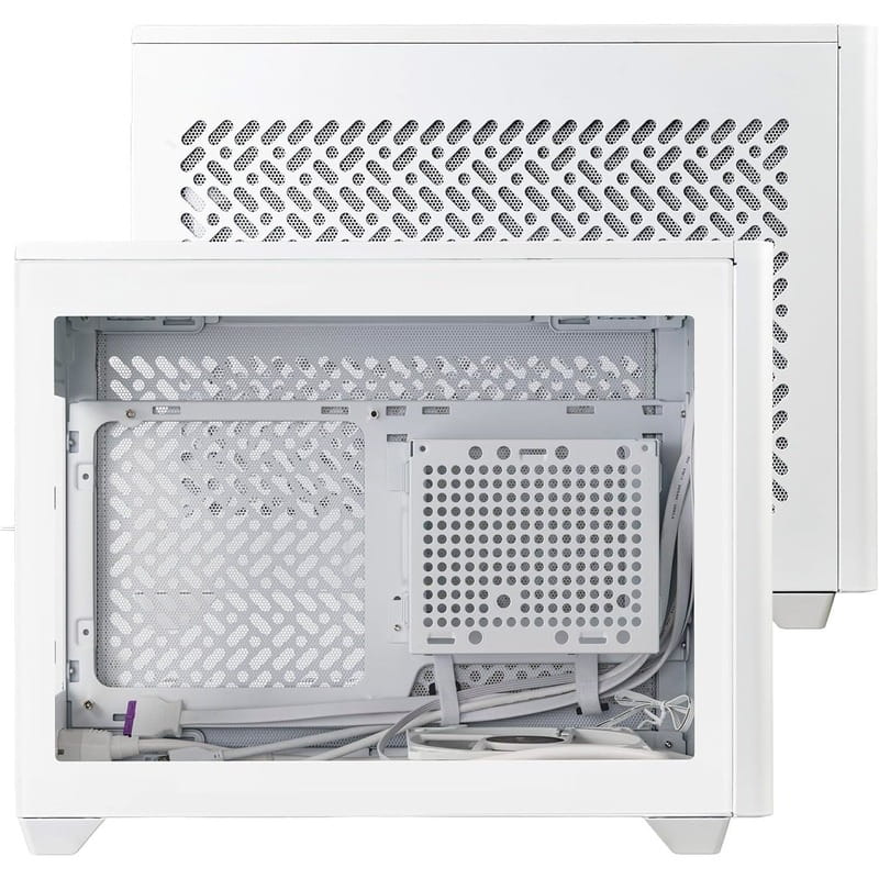 Корпус CoolerMaster MasterBox NR200P V2 White Без БЖ (NR200PV2-WCNN-S00)