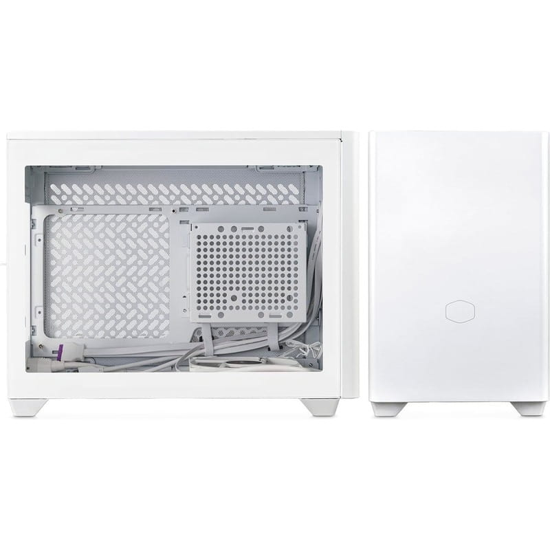 Корпус CoolerMaster MasterBox NR200P V2 White Без БЖ (NR200PV2-WCNN-S00)