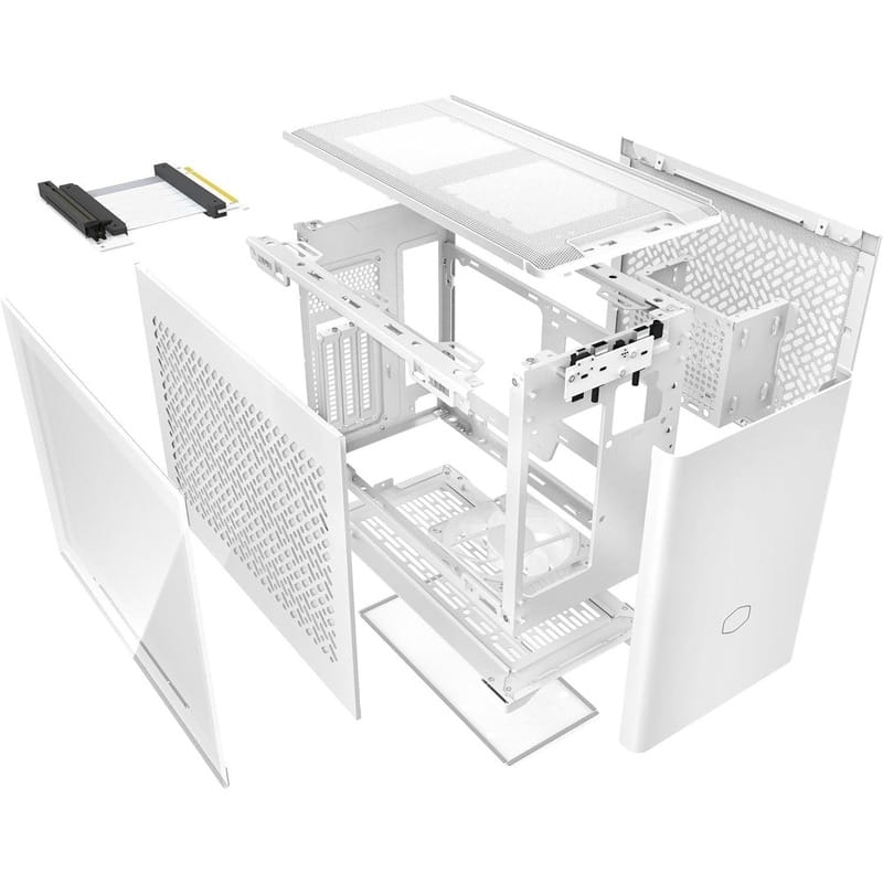 Корпус CoolerMaster MasterBox NR200P V2 White Без БЖ (NR200PV2-WCNN-S00)