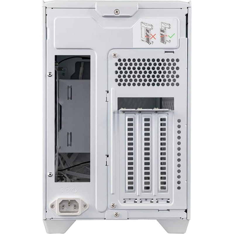 Корпус CoolerMaster MasterBox NR200P V2 White Без БЖ (NR200PV2-WCNN-S00)