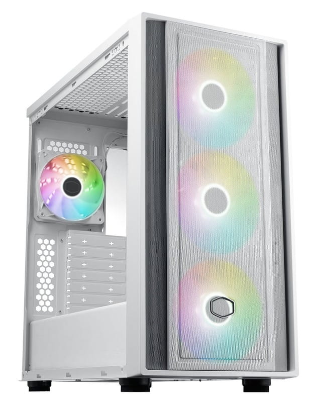 Корпус CoolerMaster MasterBox 600 White Без БП (MB600-WGNN-S00)