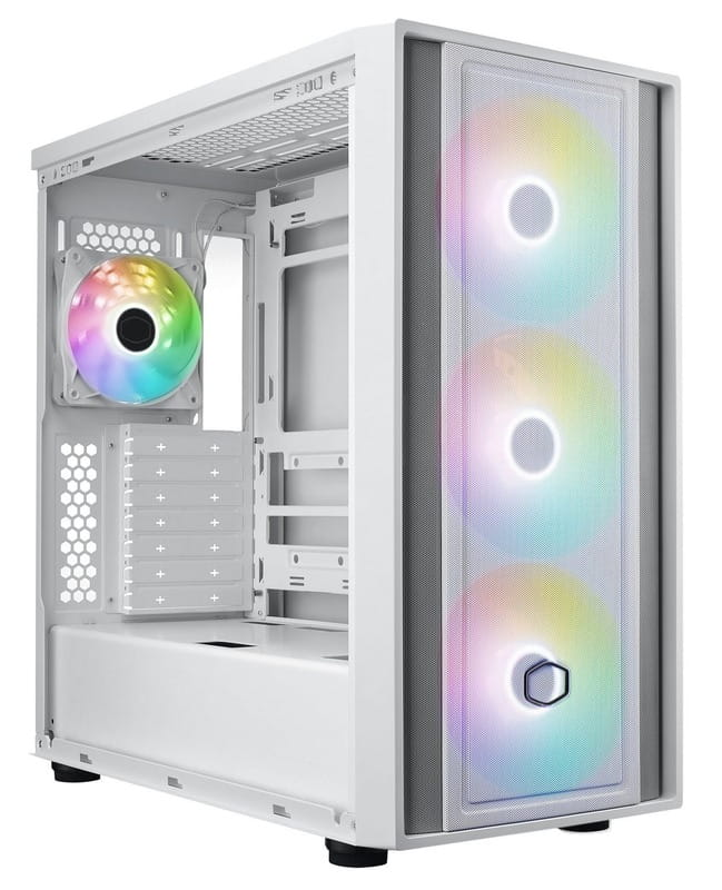 Корпус CoolerMaster MasterBox 600 White Без БП (MB600-WGNN-S00)