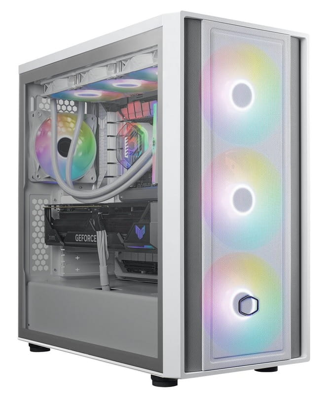 Корпус CoolerMaster MasterBox 600 White Без БП (MB600-WGNN-S00)