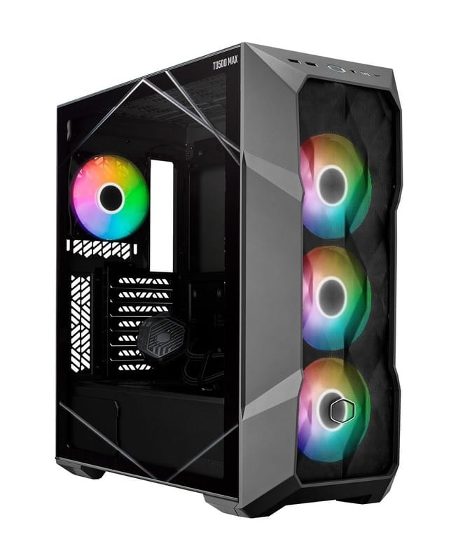 Корпус CoolerMaster TD500 Max Black 850W (TD500V2-MGNN85-SL0)