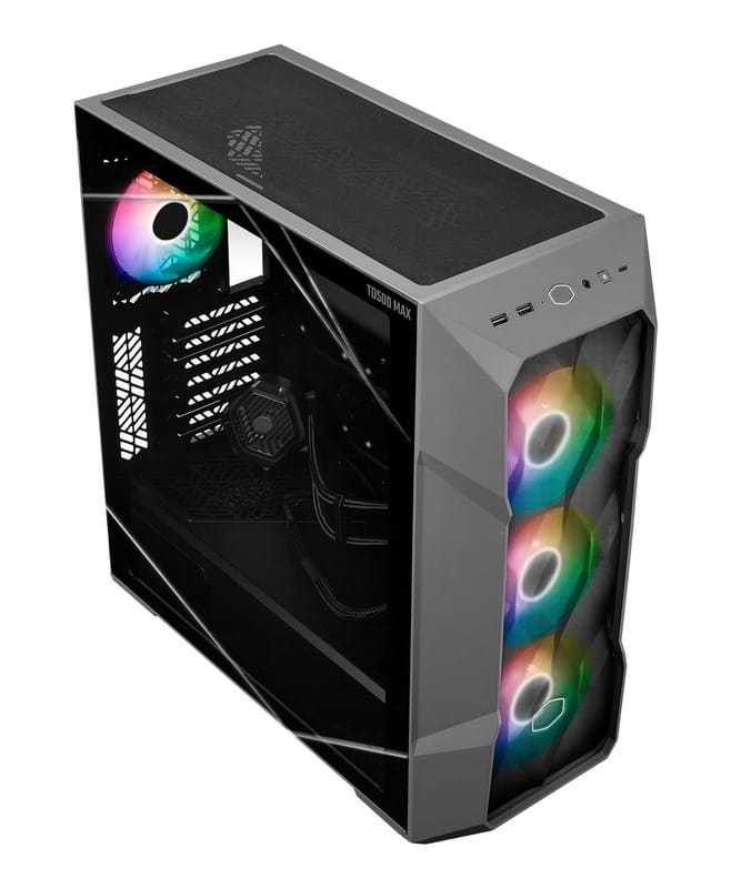 Корпус CoolerMaster TD500 Max Black 850W (TD500V2-MGNN85-SL0)