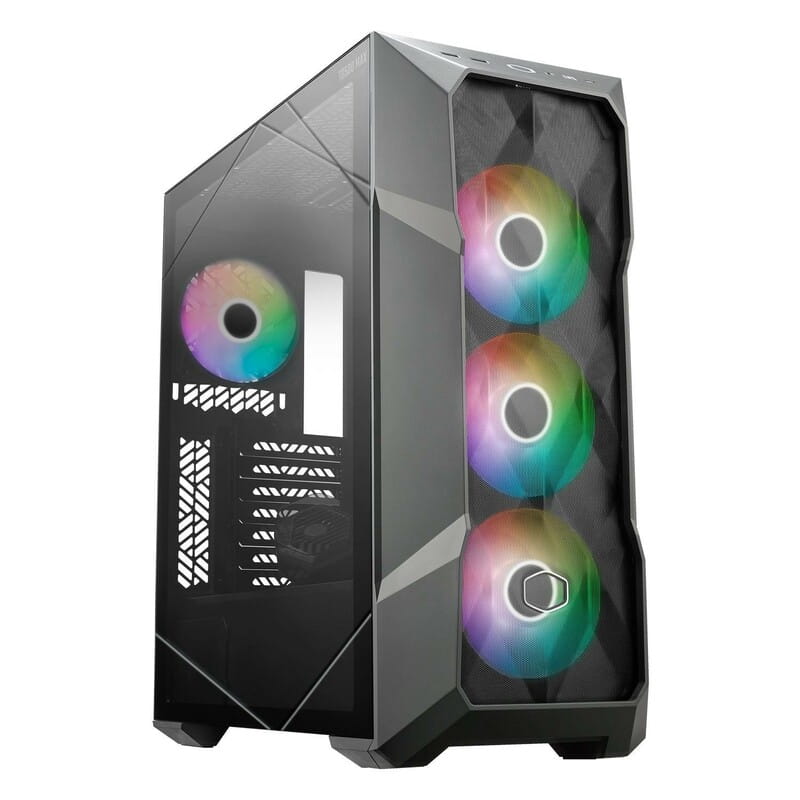 Корпус CoolerMaster TD500 Max Black 850W (TD500V2-MGNN85-SL0)