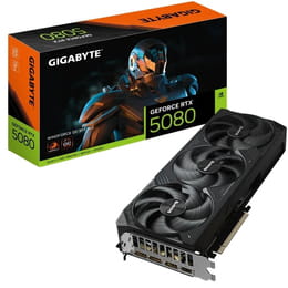 Купити Відеокарта GF RTX 5080 16GB GDDR7 Windforce OC Gigabyte (GV-N5080WF3OC-16GD) Відеокарта GF RTX 5080 16GB GDDR7 Windforce OC Gigabyte (GV-N5080WF3OC-16GD)