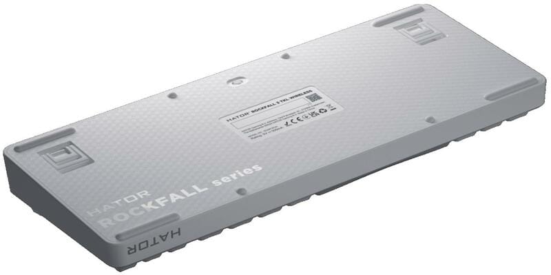 Клавиатура беспроводная Hator Rockfall 3 Mecha TKL Wireless Orange White (HTK851UA)