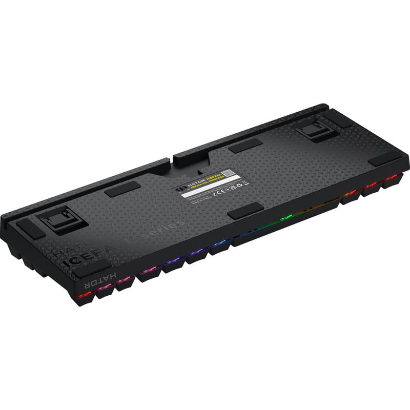 Клавиатура Hator Icefall Mecha TKL Wireless Rainbow Black (HTK287UA)