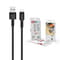 Фото - Кабель XO USB - USB Type-C (M/M), 5А, 1 м, Black (NB-Q166-AС.black) | click.ua