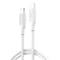 Фото - Кабель XO USB Type-C - USB Type-C (M/M), 3А, 60W, 1.2 м, White (NB-Q265B-CC.white) | click.ua
