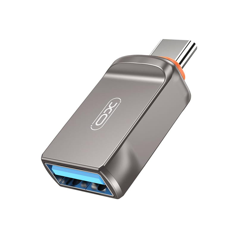 Адаптер XO USB Type-C - Lightning (F/M) Grey (NB281B-СA.tranish)