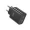 Фото - Мережевий зарядний пристрій XO L105 (2USB-С, 3А) PD Black (L105-CC.black) | click.ua
