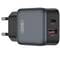 Фото - Сетевое зарядное устройство XO L156 (1USB-С, 1USB, 3А) PD, QC 3.0 Black (L156.black) | click.ua
