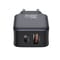 Фото - Сетевое зарядное устройство XO L156 (1USB-С, 1USB, 3А) PD, QC 3.0 Black (L156.black) | click.ua