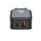 Фото - Сетевое зарядное устройство XO L154 (1USB-С, 1USB, 3А) PD, QC 3.0 Black (L154.black) | click.ua