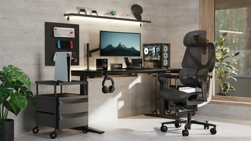 Крісло для геймерів TX3 Flex Pro Mesh Black (TEGC-3076101.12)