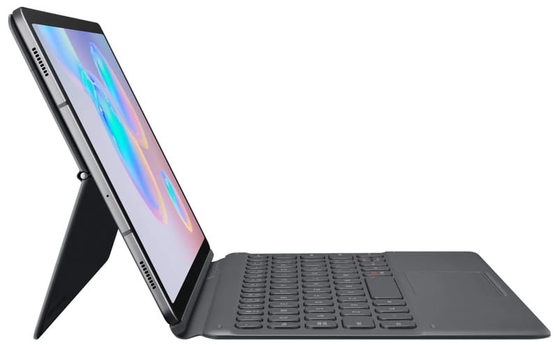 Чехол-клавиатура Samsung Book Cover Keyboard для Samsung Galaxy Tab S6 10.5 SM-T860 / SM-T865 / SM-T866 Gray (EF-DT860BJRGRU)