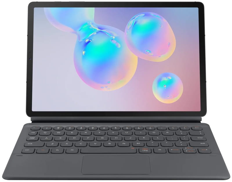 Чехол-клавиатура Samsung Book Cover Keyboard для Samsung Galaxy Tab S6 10.5 SM-T860 / SM-T865 / SM-T866 Gray (EF-DT860BJRGRU)