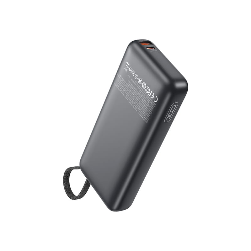 Универсальная мобильная батарея XO PR268 PD 22.5W QC 3.0 20000mAh Grey
