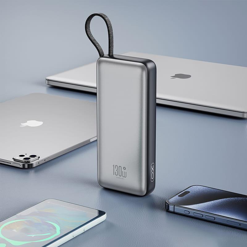 Универсальная мобильная батарея XO PR268 PD 22.5W QC 3.0 20000mAh Grey