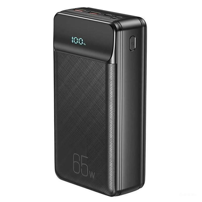 Универсальная мобильная батарея XO PR201 PD 65W QC 3.0 30000mAh Black
